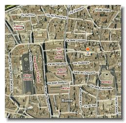 Rome - Rondanini 29 location